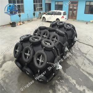 1.35*2.5m Hydro Pneumatic Fender Pneumatic Yokohama Rubber With Black Tyres