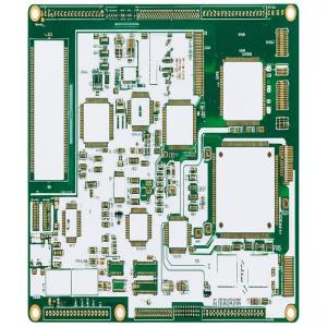 Cheap Pcb Fabrication with 6 Layers Rogers PCB Board in White Silkscreen for sale