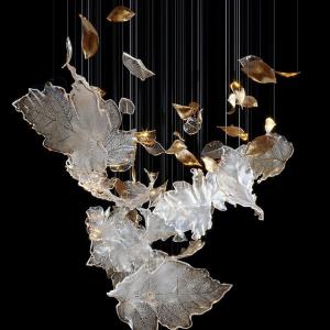 Customized Leaf Pendant Light