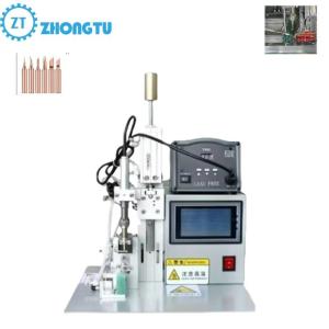 Cheap Popular Portable Semi-automatic Soldering Machine For Audio Product Aviation Plug for sale