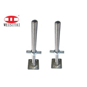 China ISO 32mm Steel Base Jack Solid Scaffolding U Head Adjustable on sale