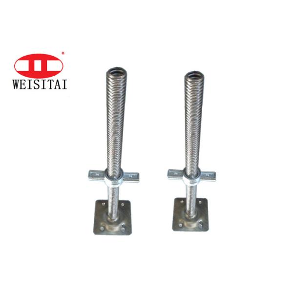 Quality ISO 32mm Steel Base Jack Solid Scaffolding U Head Adjustable wholesale