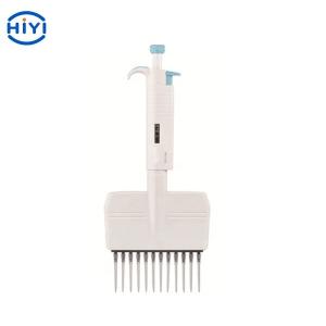 Cheap Lab Mechanical Biochemical Adjustable 12 Channel Pipette Fully Autoclavable mechanical pipette for sale