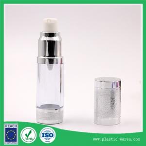 Cheap 15 ml Plastic Pump Vacuum Airless Lotion Perfume Travel Spray Bottles for sale