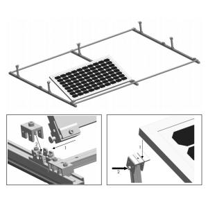 Good Flexibility Roof Racking Ballasted Solar Mounting System for Home Rotatable