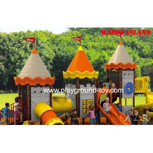 Field Series Galvanized Steel Outdoor Playground Equipment For Children