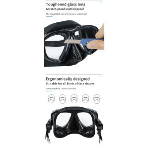 Seaview Swimming Scuba Diving Mask Snorkeling For Glasses Anti Fog