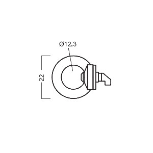 XM-A080 E120 Screw for Exhibition system booth, 20mm T type Hammerhead screw,