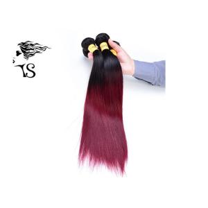 8A Full Ends Ombre Human Hair Extensions with Two Tone Color No Shedding
