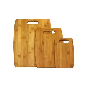 Premium Bamboo Cutting Board Set of 3, Wooden Chopping Board Kitchen Cutting Board set