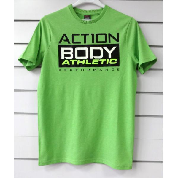 Quick Dry Men's Sports T-Shirt with Vibrant Fluorescent Print and Fabric Type