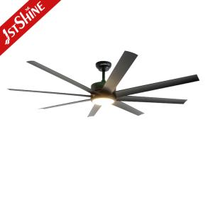 64-Inch Modern Ceiling Fan With 3-Color LED Light
