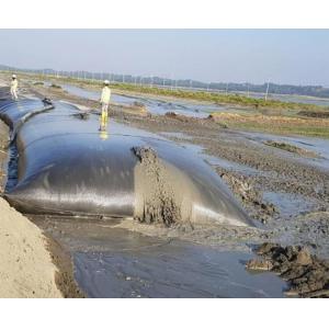 Anti Biodegradation Geotube Dewatering Bags For Solid Dam Engineering