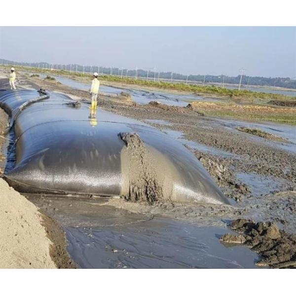 Quality Anti Biodegradation Geotube Dewatering Bags For Solid Dam Engineering wholesale