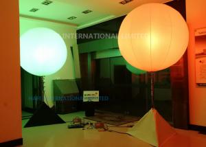 Cheap 400W Inflatable Lighting Decoration RGBW Air Inflated Balloon Built In Fan for sale