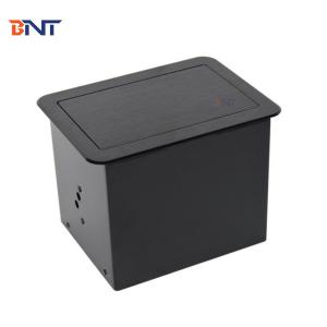 Round Corner Pop Up Desktop Power Sockets For Office High Class AV Solutions