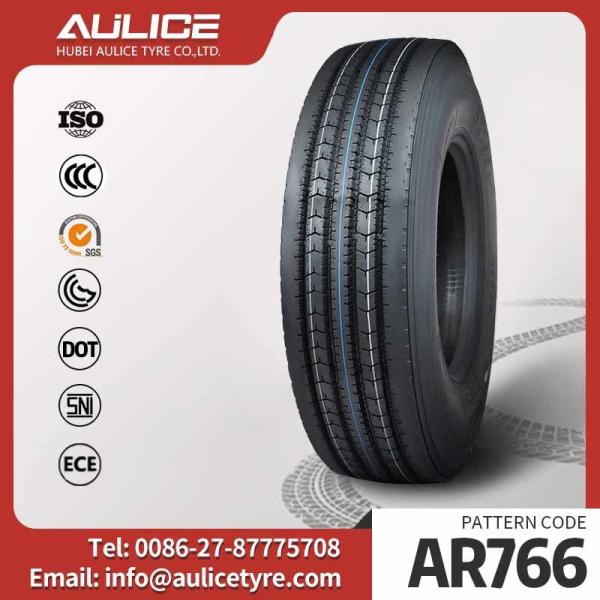 AR766 12R22.5 Tyre With Reinforced Bead And ECE CCC GCC SNI ISO DOT Certificatio