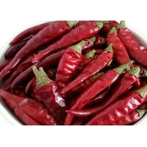S17 Dried Red Chile Peppers Stick Shape Whole Chilli Pods Spices