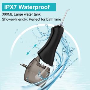 300ml Tank Water Flosser Dental Floss Water Jet With 8 Nozzles ODM OEM Available