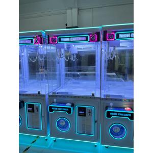 Playfun neon catcher metal cabinet arcade toys grabber new crane claw game
