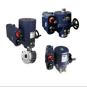 Chinese Brand Control Valve Ball Valve With Rotork ROM Part-turn Direct Drive Electric Actuators With Local Controls