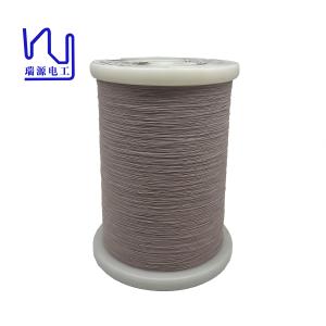 Cheap USTC155/180 0.08mm*10 Insulated Silk Covered Copper Litz Wire For High Frequency Transformer Windings for sale