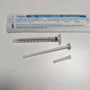 Cheap 1ML Disposable Syringe With Needle for sale
