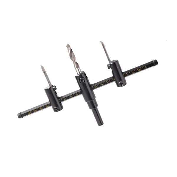 Quality 30mm-200mm Adjustable Circle Hole Cutter For Wood Plastic And Composites wholesale