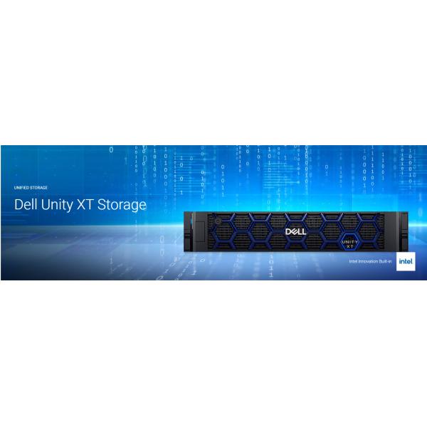 Unity XT 380F All Flash Array Dell 128G Memory Per Array