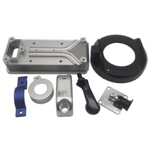 Sandblasting / Anodizing Aluminum Metal Machined Parts Aluminum Prototype