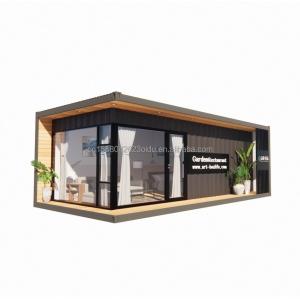 30ft Portable Wooden Container House Durable Steel Structure for Marine