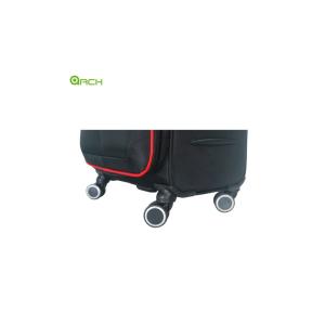 1680d Polyester Travel Trolley Case with Two Front Pockets and Spinner Wheels