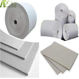 787x1092mm Laminated Gray Cardboard Sheets / Rolls SGS Certification