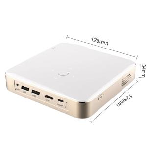 Mini S350 1080P Full HD DLP 4K 3D Home Theater Projectors WIFI Android 9 Built