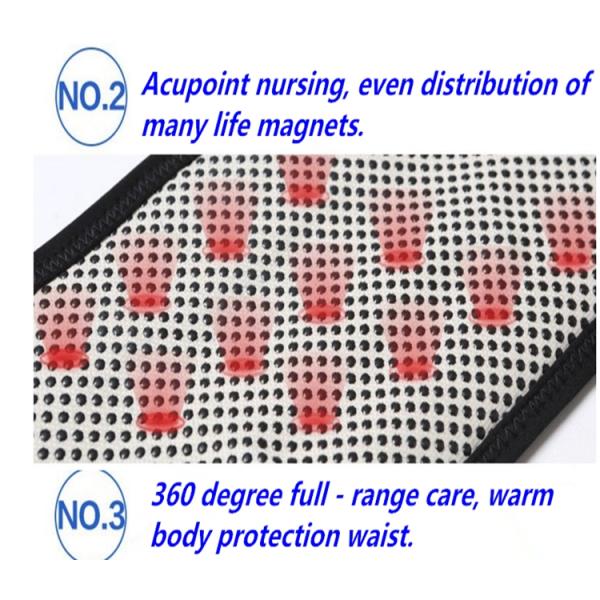 Physiotherapy Pads Magnet Therapy Products / Acupoint Nursing Multiple Protective Waist Belt
