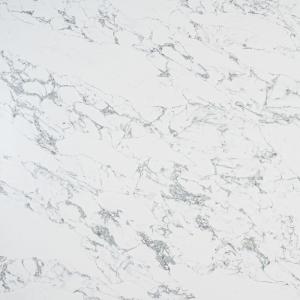 Straight Edge Gray Quartz Countertops 3200x1600mm Quartz Looks Like Marble