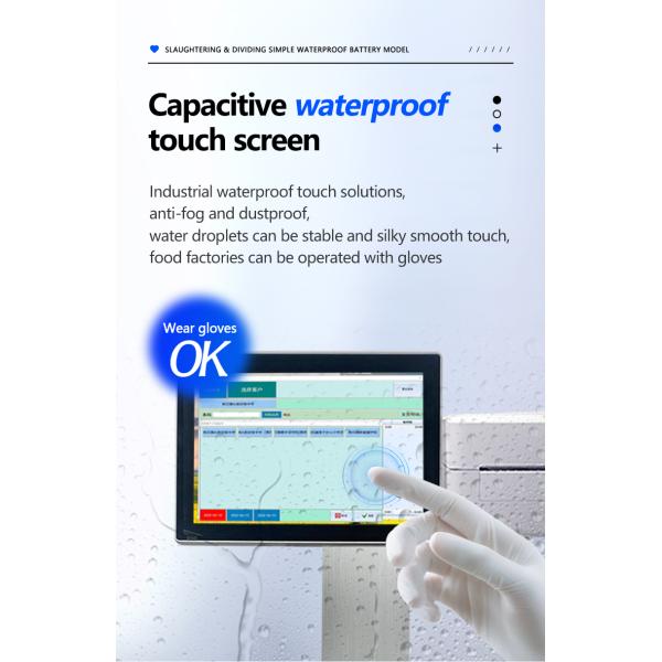 60KG SOHE Battery Simple Waterproof Smart Industrial Weighing Scales Platform Print Laber Scale