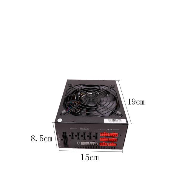 PSU machine Modular PC Power Supply1600W 1800W case for 6GPU machine