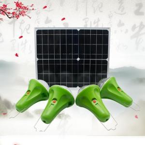 CCC 50000 Hours 435Lum 12V Solar Lighting Kit With Remote Control Mini Solar