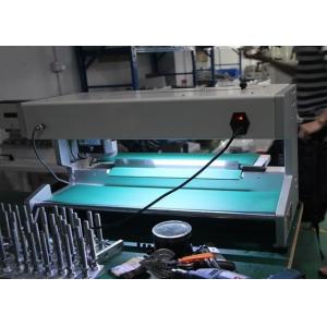 Stainless Steel PCB Depaneling Equipment 400mm Cutting Length LED Light Equipped