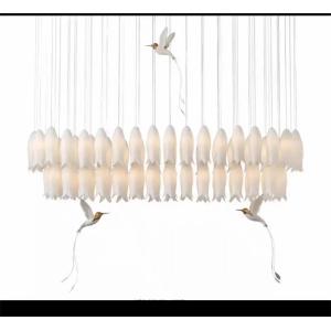 Crystal Glass Luxury Staircase Chandelier Lighting Solution