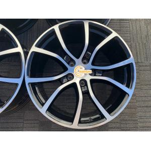 China Grey Forged 71.6 Hole 21 Inch Alloy Wheels Rims For Porsche on sale