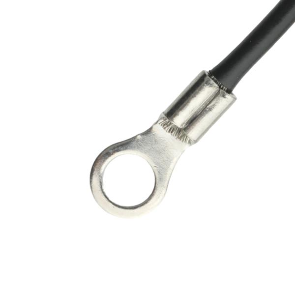 Power Cable Assembly with M4 Ring Terminal & Solderable Circular Connector,