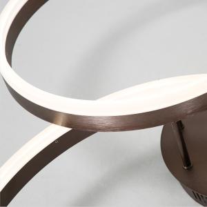 Drop Black ceiling light panels Ring Ceiling lamp For indoor home Lighting (WH