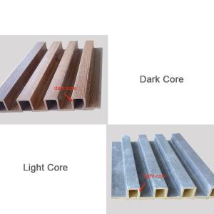 Modern Wpc Louvers Wall Panel 2900mm Wpc Ceiling Cladding PVC Covering