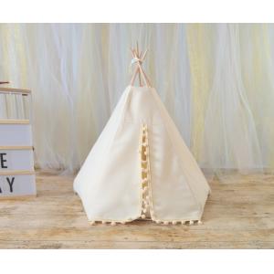 Eco Bohemian Ivory Hedgehog Bed Rabbit Bunny House With Removable Cusion