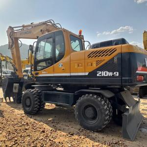 2019 Year Used Hyundai 210 Excavator Second Hand Mini Wheeled Excavator For