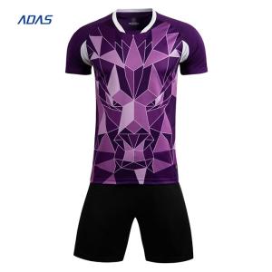100% Polyester Soccer Uniform Quick Dry Sublimated Jersey Season