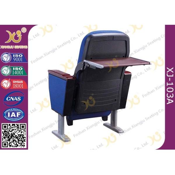 Quality 2 Seater Polyethylene Plastic Blow Mould Theater Room Seating Folded Tablet In Behind wholesale