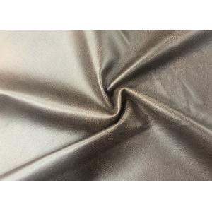 100 Polyester Material Dark Brown 400GSM High Grade Elegant Leather Style